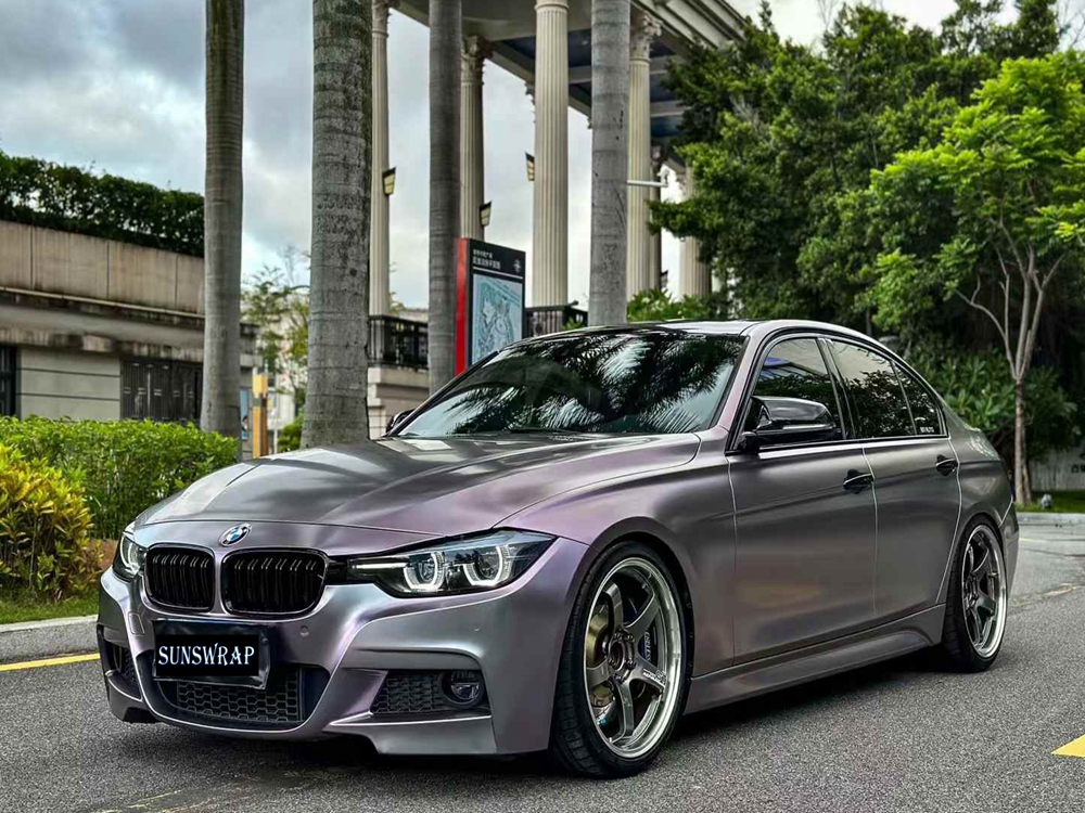 HD Matte Capri Gray Purple