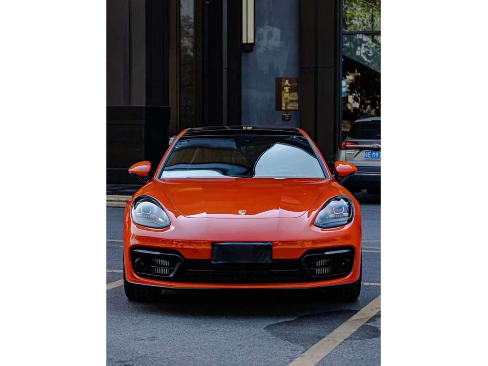 HD Crystal Porsche Lava Orange