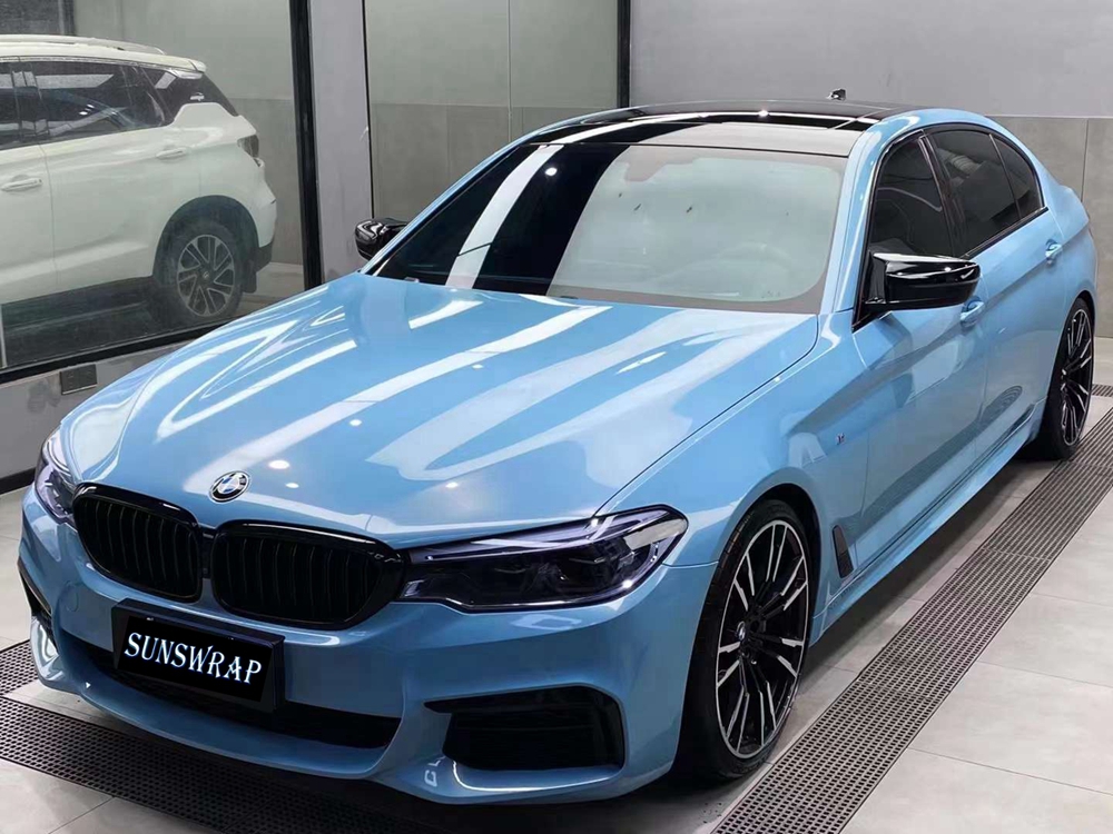 HD Gloss Metallic Ice Crystal Blue