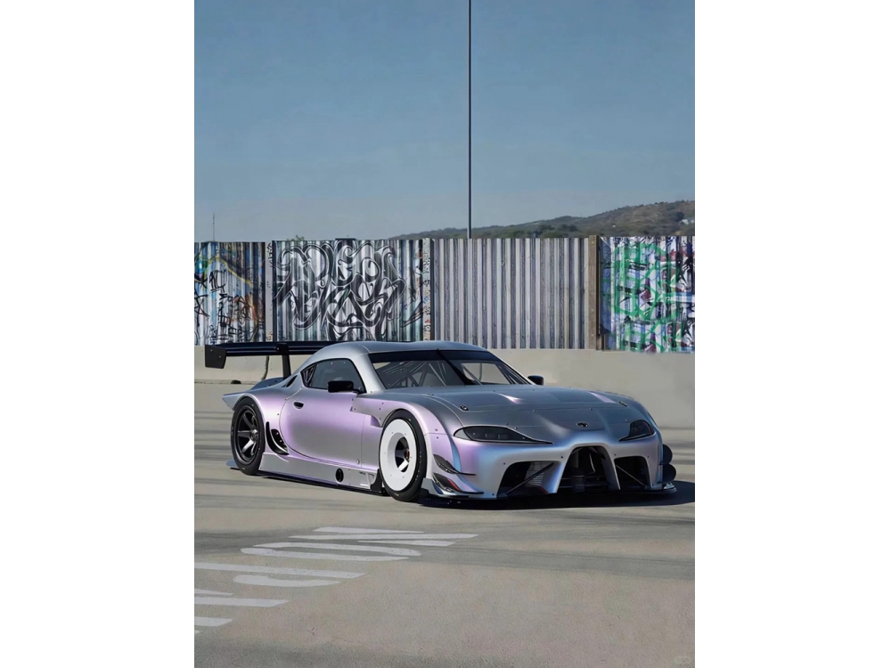 HD Tech Silver Purple