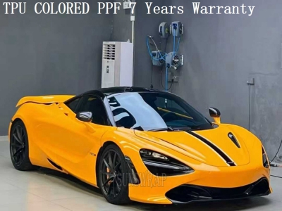 Crystal McLaren Orange PPF